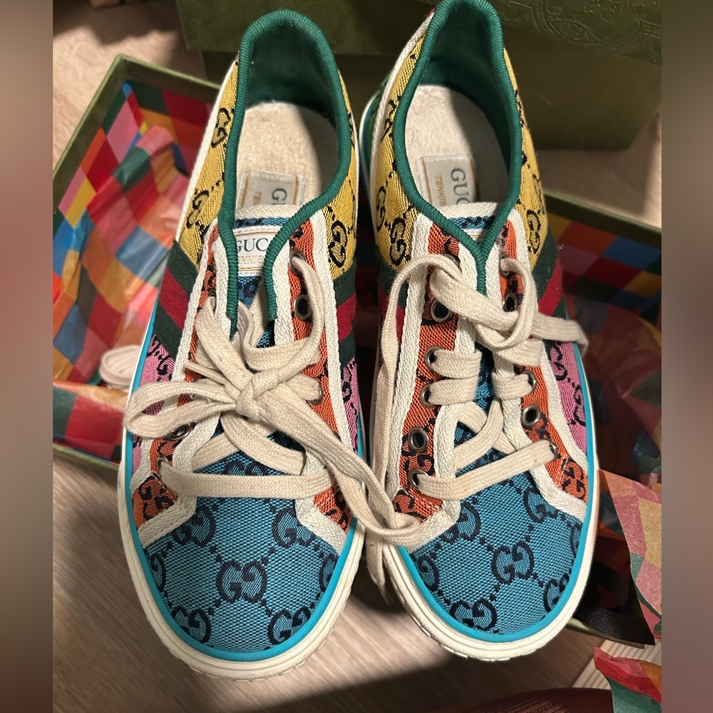 Gucci canvas multicolor Sneaker